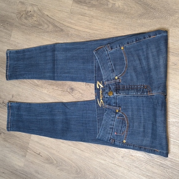 Seven7 Denim - sac305🧵Seven7 High Rise  Tummyless Skinny w/ 30" Inseam Denim Jeans